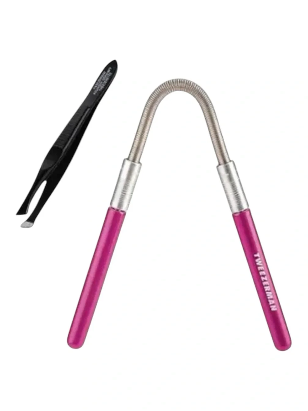 new Tweezerman ㋛ Smooth Finish Facial Hair Remover + Tweezerette ㋛ Hot Pink ㋛